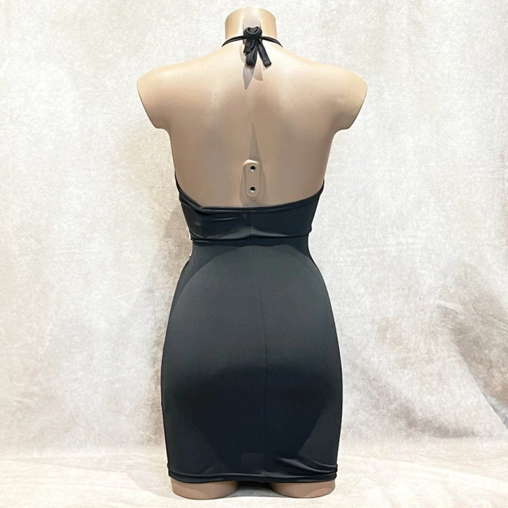 Robe Asymétrique Avec Imprimé Léopard – OutX 4 Robe Asymétrique Avec Imprimé Léopard – OutX – Image 2