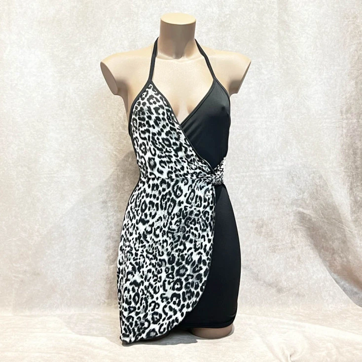 Robe Asymétrique Avec Imprimé Léopard – OutX 3 Robe Asymétrique Avec Imprimé Léopard – OutX