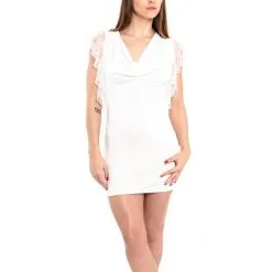 Collection Exclusive Paradise Boutik Robe Col Bénitier Et Dos Nu - Prêt-à-Porter Paradise Boutik -Sextoys boutique robe col benitier et dos nu 4