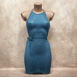 Robe Dos Nu Turquoise – Outx