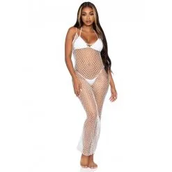 Robe Longue En Résille - Leg Avenue 12 Robe Longue En Résille - Leg Avenue -Sextoys boutique robe longue en resille leg avenue 1