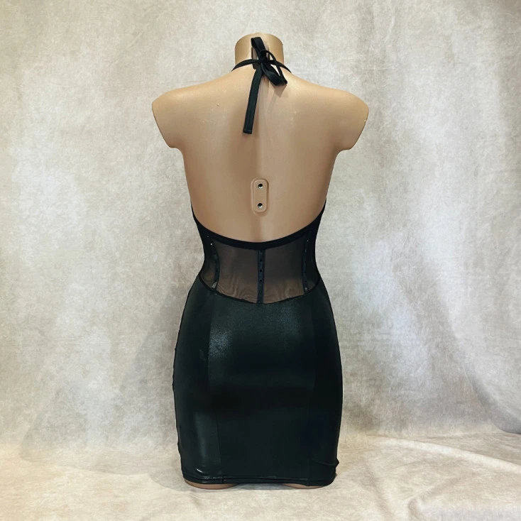 Robe Moulante Sexy Avec Strass – OutX 4 Robe Moulante Sexy Avec Strass – OutX – Image 2