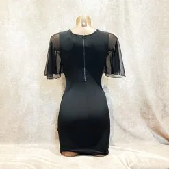 Robe Noire ‘Décolleté En Tulle Et Strass’ – OutX 5 Robe Noire ‘Décolleté En Tulle Et Strass’ – OutX -Sextoys boutique robe noire decollete en tulle et strass outx 1