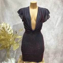 Collection Exclusive Paradise Boutik Robe Dentelle Au Dos - Prêt-à-Porter Paradise Boutik -Sextoys boutique robe sexy col v profond 3