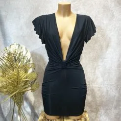 Collection Exclusive Paradise Boutik Robe Dentelle Au Dos - Prêt-à-Porter Paradise Boutik -Sextoys boutique robe sexy col v profond 6