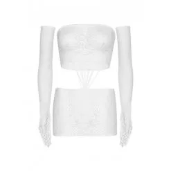 Robe Tube Résille Et Gants Assortis – Leg Avenue -Sextoys boutique robe tube resille et gants assortis leg avenue 9