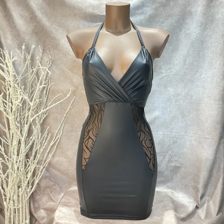 Robe Wetlook & Dentelle - OutX 3 Robe Wetlook & Dentelle - OutX