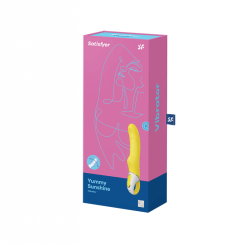 Vibromasseur Point G Yummy Sunshine - Satisfyer 11 Vibromasseur Point G Yummy Sunshine - Satisfyer -Sextoys boutique satisfyer vibe yummy sunshine 4