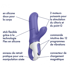 Rabbit Magic Bunny - Satisfyer 9 Rabbit Magic Bunny - Satisfyer -Sextoys boutique satisfyer vibes magic bunny 1