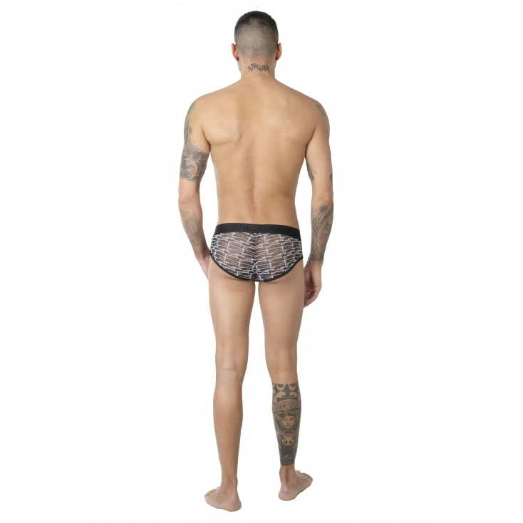 Slip Pour Homme Motifs Floqués - Eros Veneziani 7 Slip Pour Homme Motifs Floqués - Eros Veneziani – Image 5