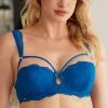 Soutien-Gorge à Coques Fines Bleu ‘Reese’ – Valege Lingerie -Sextoys boutique soutien gorge a coques fines bleu reese valege lingerie