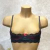 Collection Exclusive Paradise Boutik Soutien-gorge Demi Sein Broderie Florale -Sextoys boutique soutien gorge demi sein