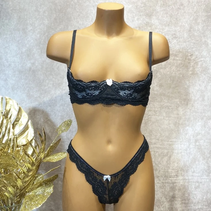 Collection Exclusive Paradise Boutik Soutien-gorge Demi Sein Broderie Florale 12 Collection Exclusive Paradise Boutik Soutien-gorge Demi Sein Broderie Florale – Image 10