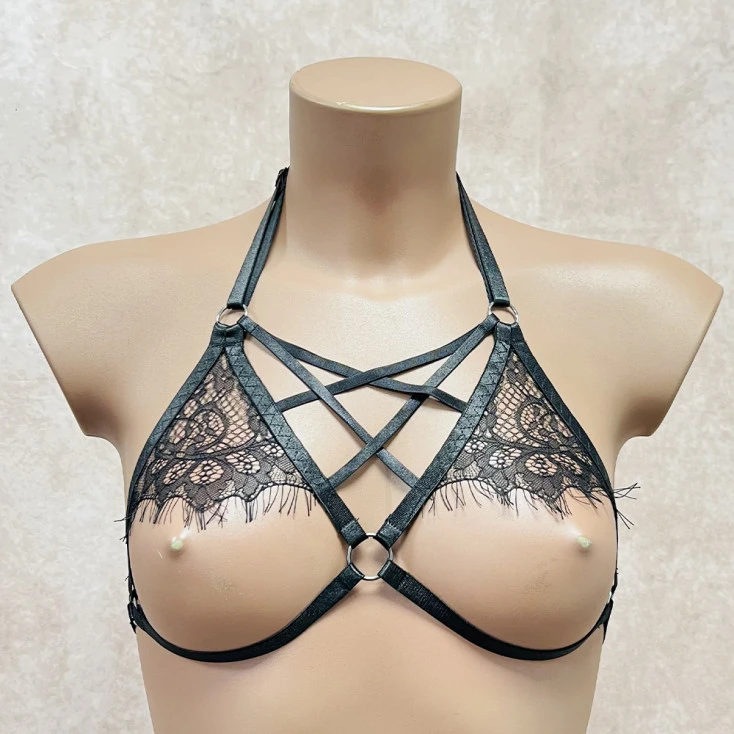 Collection Exclusive Paradise Boutik Soutien-Gorge Seins Nus Dentelle à Cils Et Brides Élastiques 3 Collection Exclusive Paradise Boutik Soutien-Gorge Seins Nus Dentelle à Cils Et Brides Élastiques