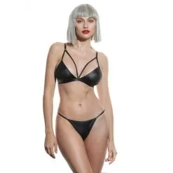 Soutien-gorge Triangle Effet Wetlook ‘The Lover’ Pour ‘Clandestine’ – Jolidon -Sextoys boutique soutien gorge triangle effet wetlook the lover pour clandestine jolidon 2
