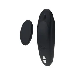 Stimulateur Clitoridien Connecté 'Moxie Black Satin' - We-Vibe -Sextoys boutique stimulateur clitoridien connecte moxie black satin we vibe 1