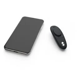 Stimulateur Clitoridien Connecté 'Moxie Black Satin' - We-Vibe -Sextoys boutique stimulateur clitoridien connecte moxie black satin we vibe 3