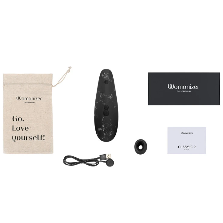 Stimulateur Clitoridien ‘Marilyn Monroe Special Edition’ Noir - Womanizer 7 Stimulateur Clitoridien ‘Marilyn Monroe Special Edition’ Noir - Womanizer – Image 5