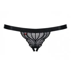 String Ouvert Broderie Guipure - Obsessive 8 String Ouvert Broderie Guipure - Obsessive -Sextoys boutique string ouvert broderie guipure obsessive 2