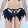 Collection Exclusive Paradise Boutik String élastiques Et Plumes 2 Collection Exclusive Paradise Boutik String élastiques Et Plumes -Sextoys boutique string plume