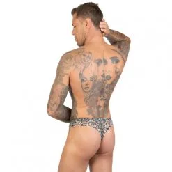 Tanga Dentelle Florale Bicolore – Eros Veneziani -Sextoys boutique tanga dentelle florale bicolore eros veneziani 1