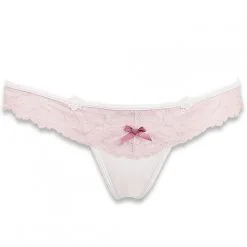Tanga Dos Nu Et Laçé ‘Girly’ - Les Éphémères By Luxxa -Sextoys boutique tanga dos nu et lace girly les ephemeres by luxxa 2