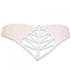 Tanga Dos Nu Et Laçé ‘Girly’ - Les Éphémères By Luxxa -Sextoys boutique tanga dos nu et lace girly les ephemeres by luxxa 3
