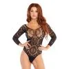 Body String Imitation Crochet - Leg Avenue -Sextoys boutique teddy dentelle manche longue