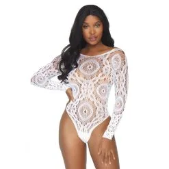 Body String Imitation Crochet - Leg Avenue 11 Body String Imitation Crochet - Leg Avenue -Sextoys boutique teddy dentelle manche longue 3