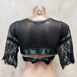 Top Dentelle à Cils à Nouer - Eros Veneziani 14 Top Dentelle à Cils à Nouer - Eros Veneziani -Sextoys boutique top dentelle a cils a nouer eros veneziani 5