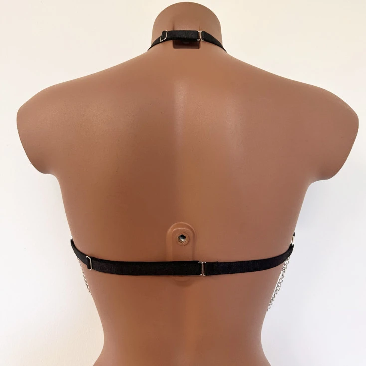 Collection Exclusive Paradise Boutik Top Harnais Bijou Ouvert Sur Les Seins 4 Collection Exclusive Paradise Boutik Top Harnais Bijou Ouvert Sur Les Seins – Image 2