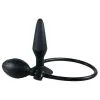 TrueBlack, Plug Anal Silicone Gonflable à Ventouse -Sextoys boutique trueblack plug anal silicone gonflable a ventouse