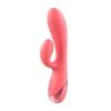 Vibromasseur Rabbit Avec Emboût Nervuré ‘Juboo’ 1 Vibromasseur Rabbit Avec Emboût Nervuré ‘Juboo’ -Sextoys boutique vibromasseur rabbit embout nervure juboo