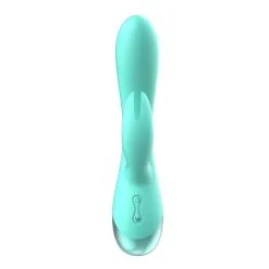 Vibromasseur Rabbit En Silicone ‘Foogoo’ -Sextoys boutique vibromasseur rabbit silicone foogoo 1